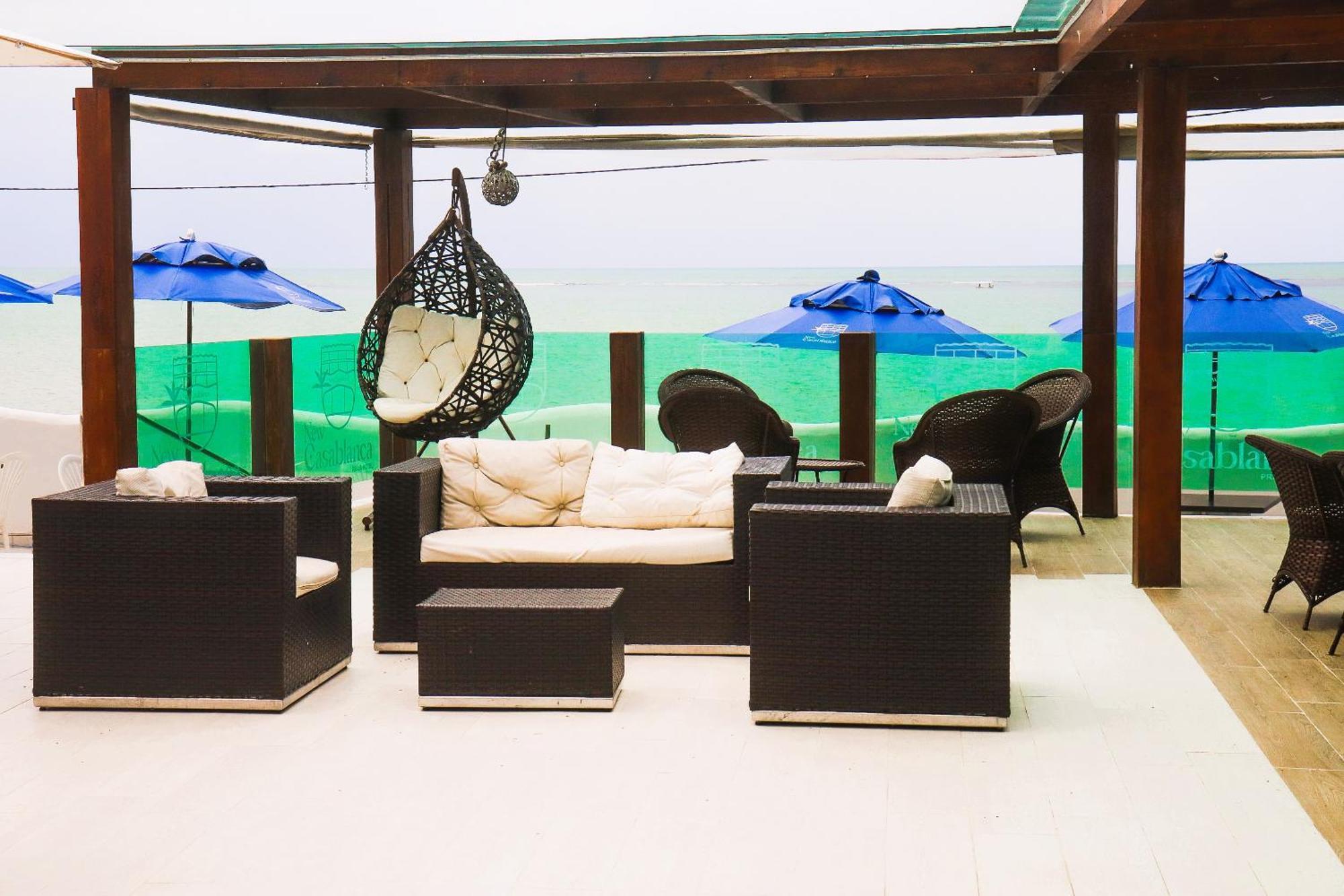 New Casablanca Praia Hotel Paulista Exteriör bild